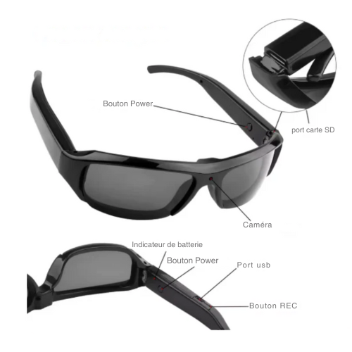Lunettes Zenoza Full HD 1080p