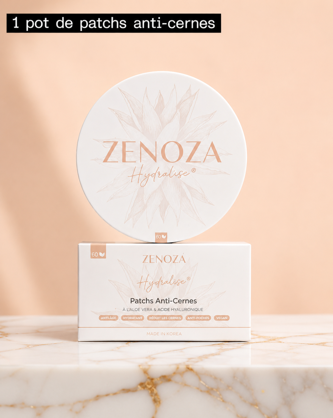 Patchs Hydrogel Anti-Cernes Zenoza