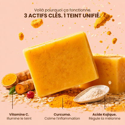 Savon Anti-Imperfections au Curcuma